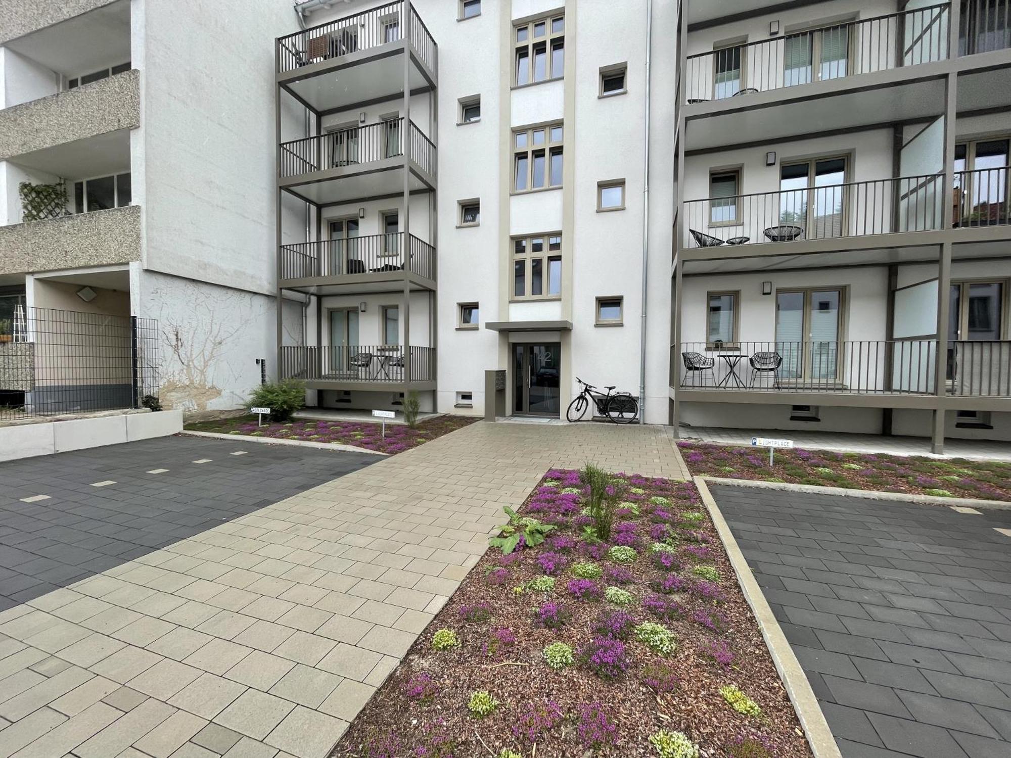Lightplace - Innenstadt - Kaffeevollautomat - Balkon Zur Oker - Boxspringbett Braunschweig Eksteriør bilde